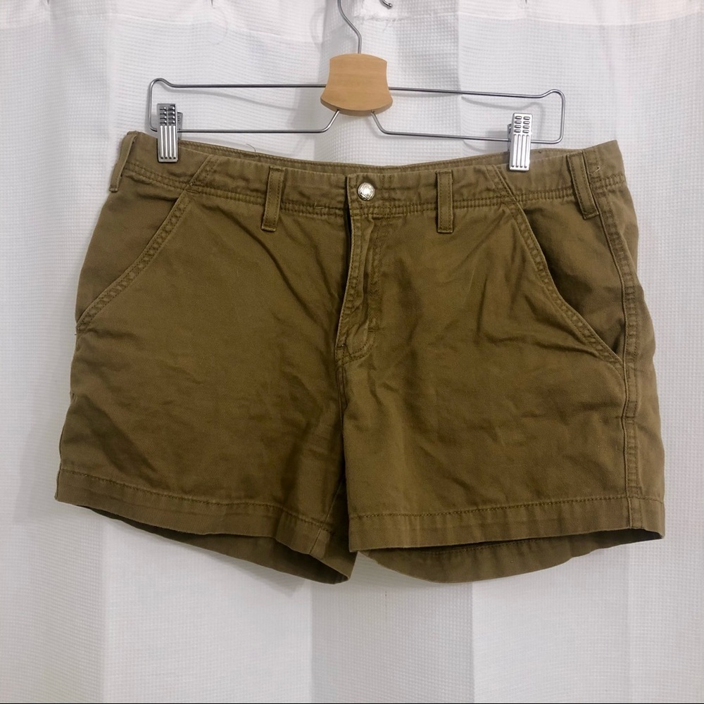 Topo Designs Olive Khaki Camp Shorts